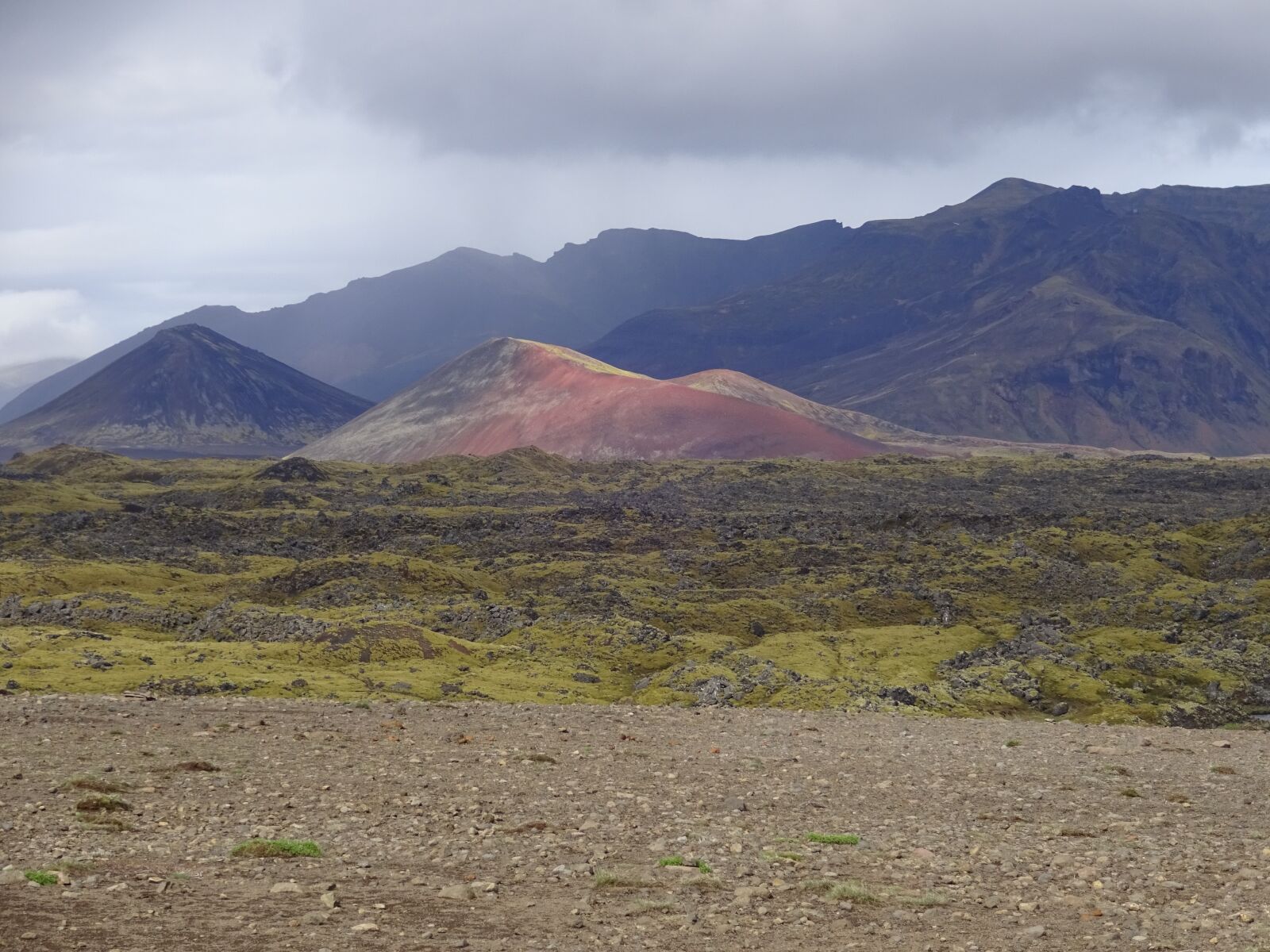 Sony Cyber-shot DSC-WX220 sample photo. Iceland, mountain, moss photography