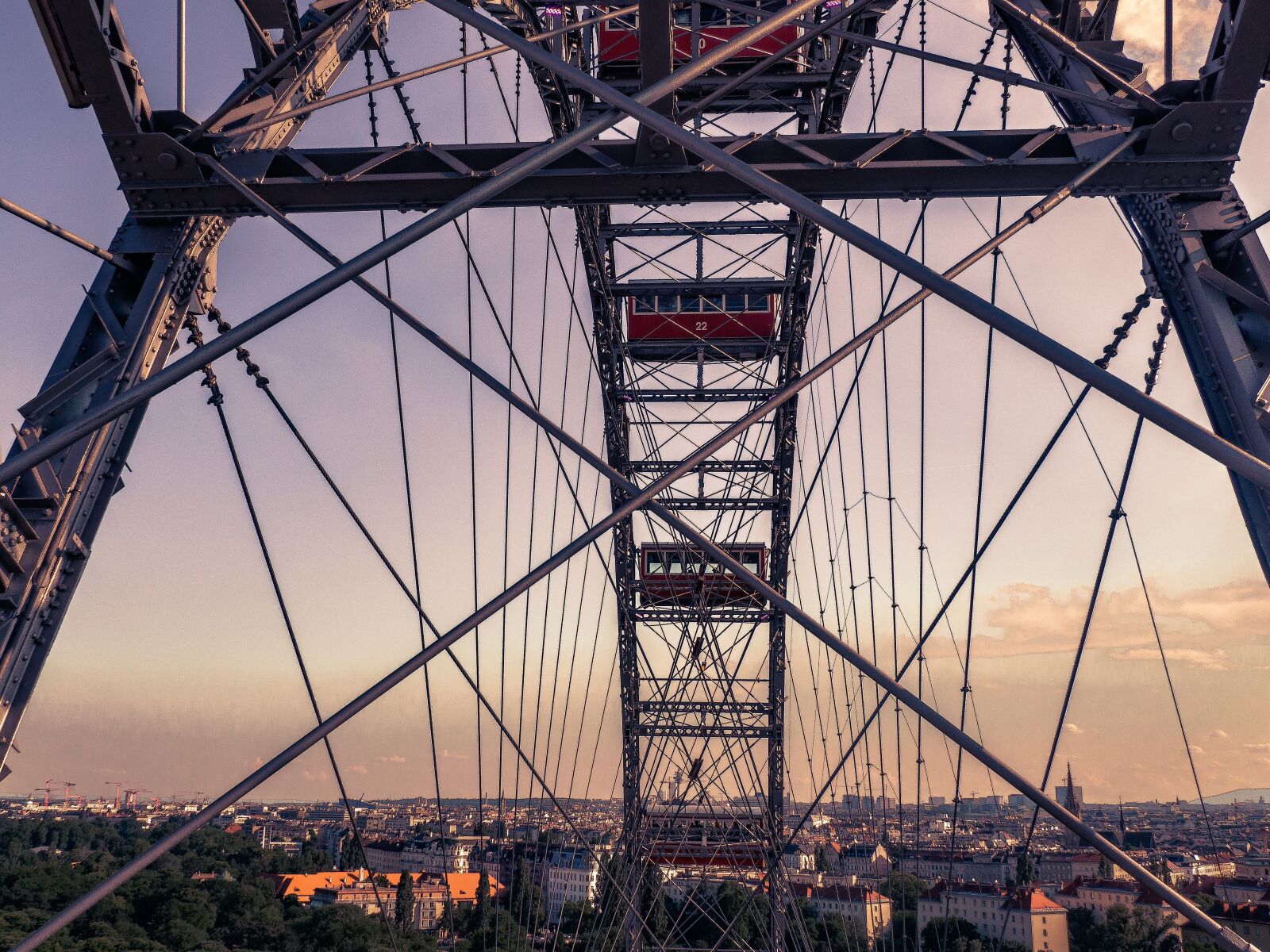 Olympus OM-D E-M10 sample photo. Vienna, prater, ferris wheel photography