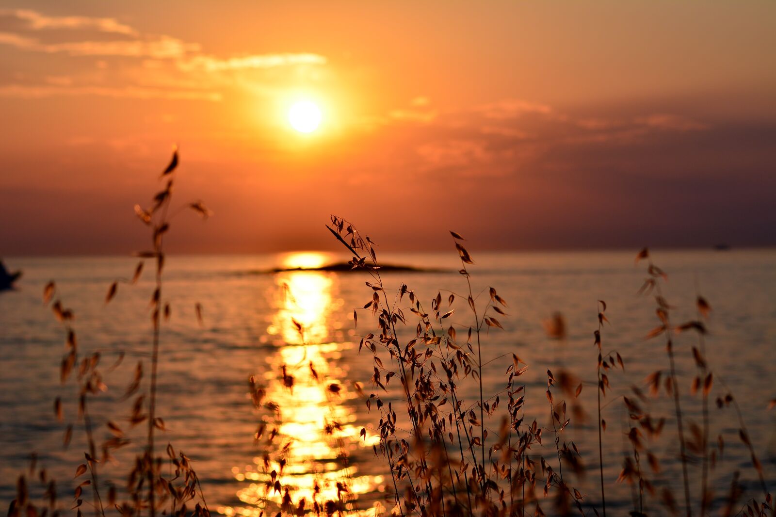 Nikon D5200 sample photo. Sunset, adriatic sea, croatia photography