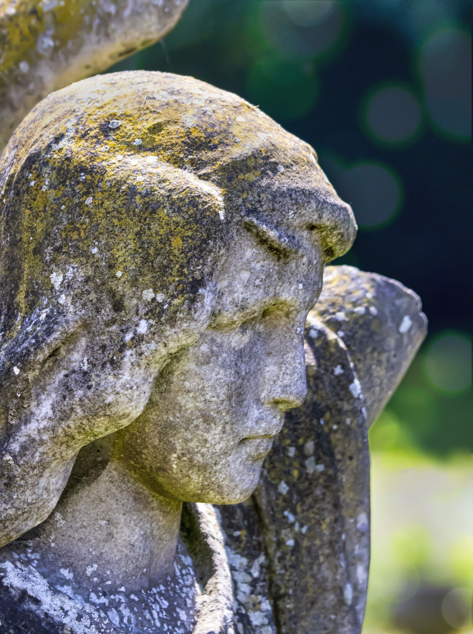 Sigma 100-400mm F5-6.3 DG OS HSM sample photo. Statue, angel, sculpture photography