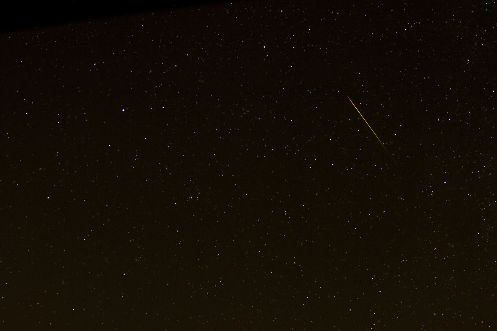 Canon EOS 7D sample photo. Shooting star, starry sky photography