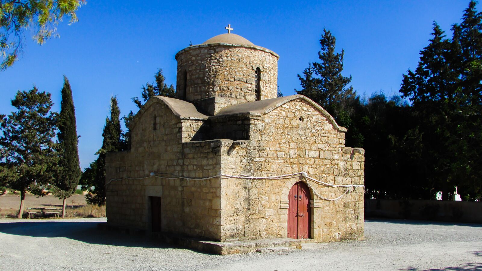 Canon PowerShot SX400 IS sample photo. Cyprus, sotira, chapel photography