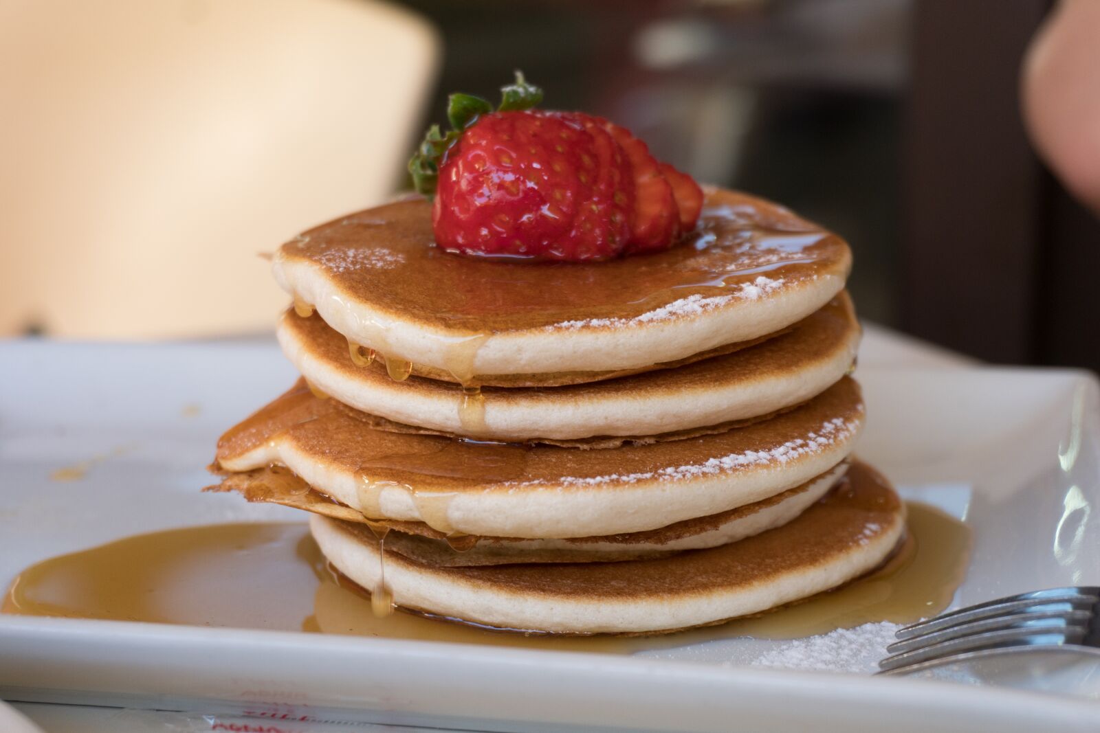 Sony a6300 sample photo. Pancakes, food, strawberry photography