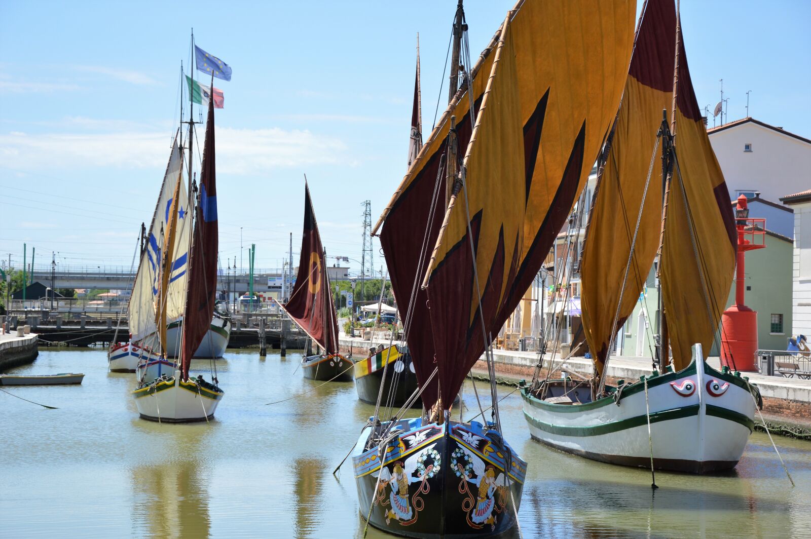 Nikon D3200 sample photo. Cesenatico, old, port photography