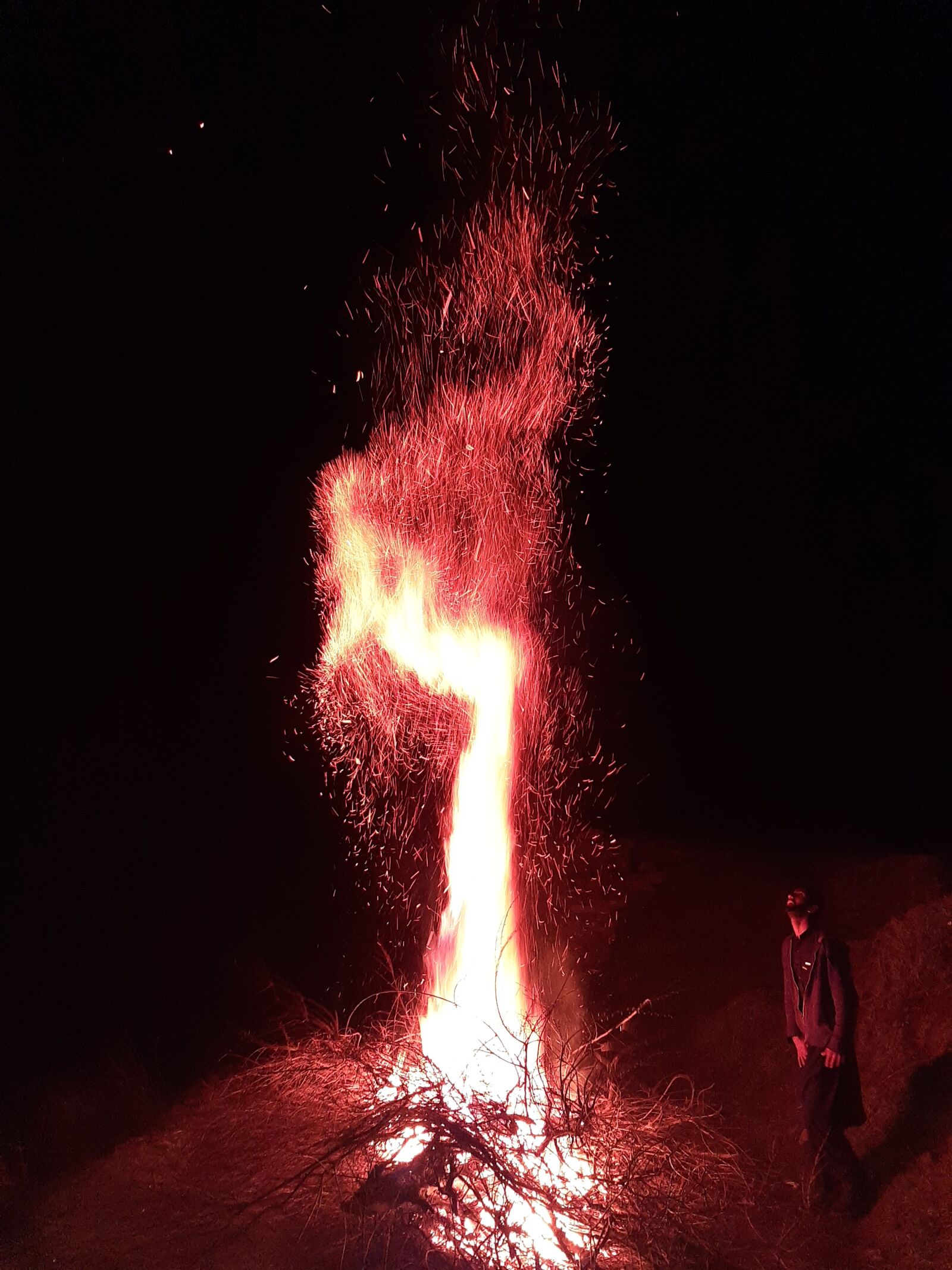 Samsung SM-A307FN sample photo. Fire, burn, burning photography