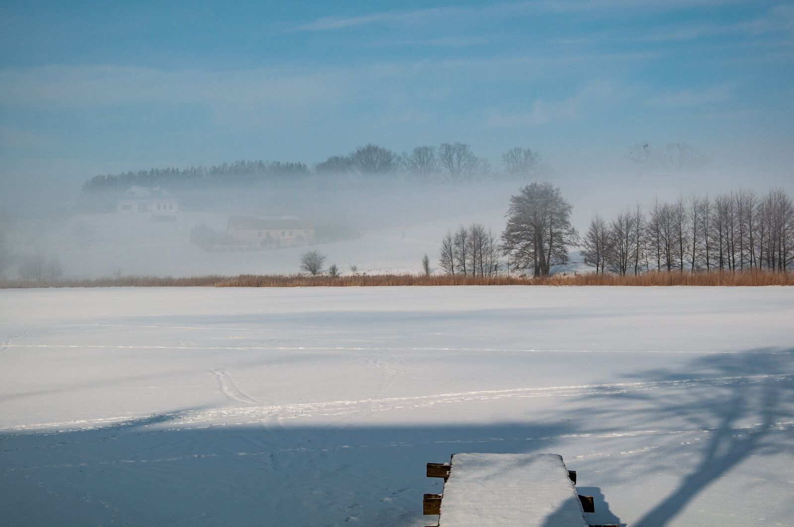 Nikon D5000 sample photo. Winter, poland, masuria photography