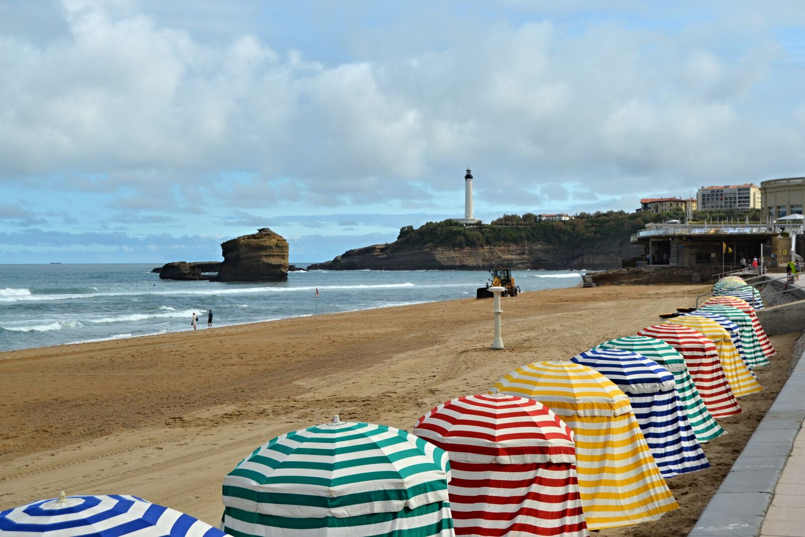 Nikon D3100 sample photo. Biarritz, france, beach photography