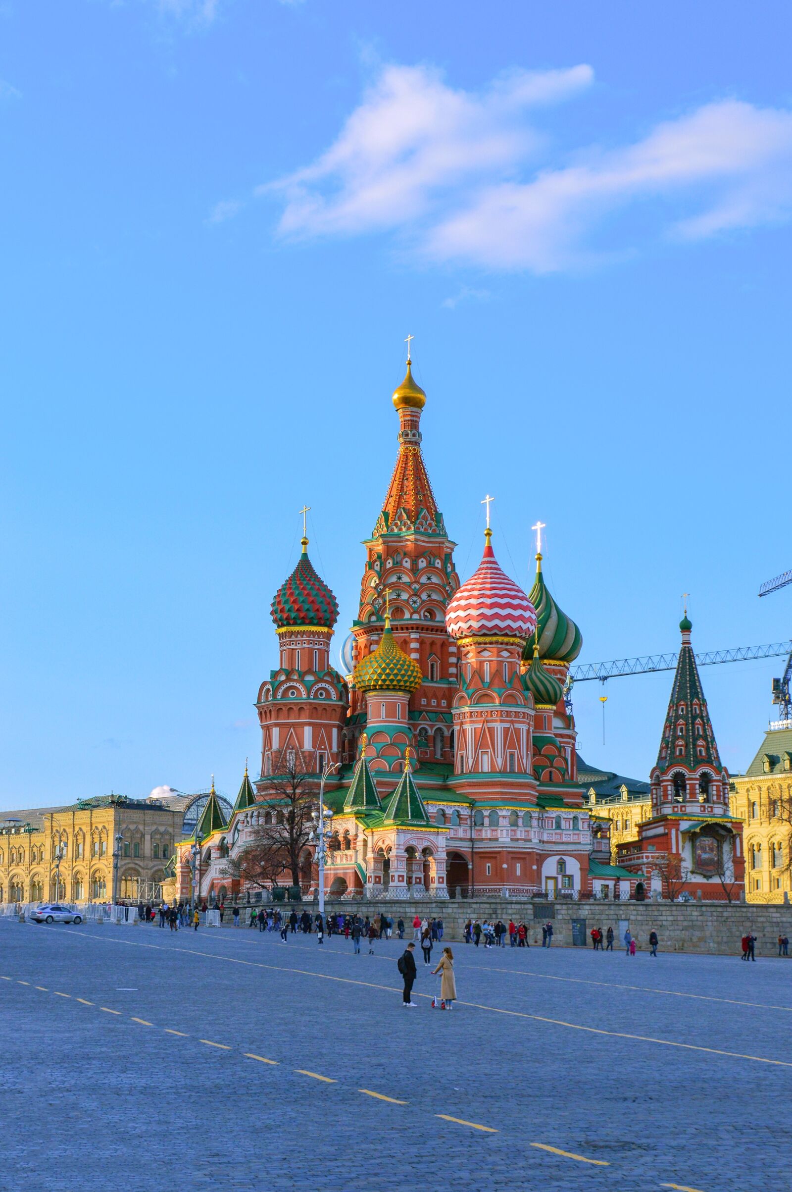 Nikon D3200 sample photo. St basil's cathedral, red photography