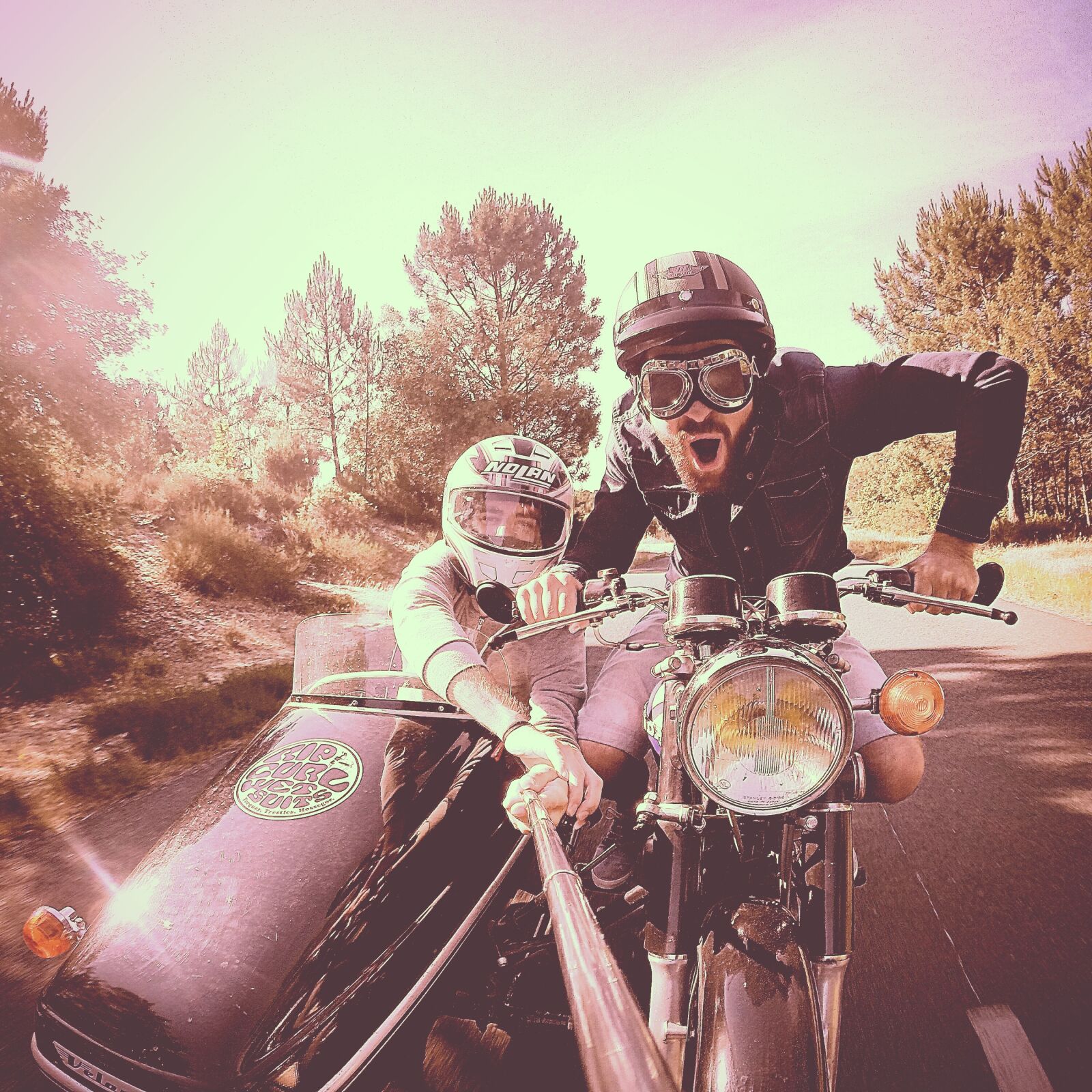 GoPro HERO3+ Black Edition sample photo. Retro, vintage, motorcycle photography