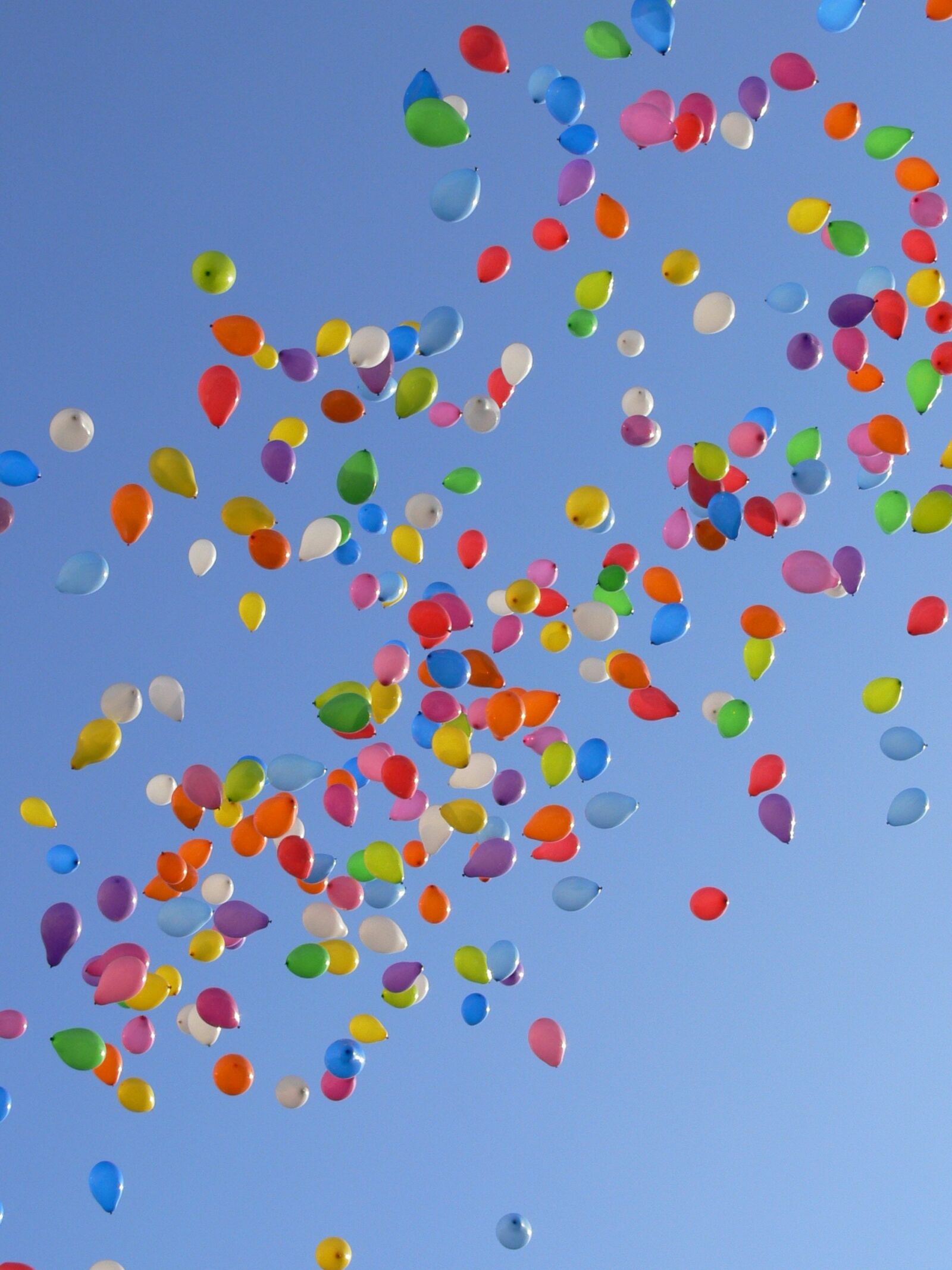 Panasonic DMC-FZ30 sample photo. Balloons, color, sky photography