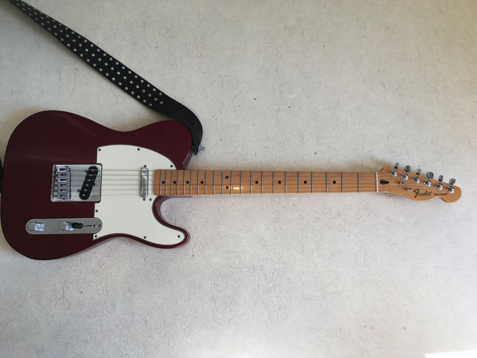 Apple iPhone 6s sample photo. Fender, t l caster photography