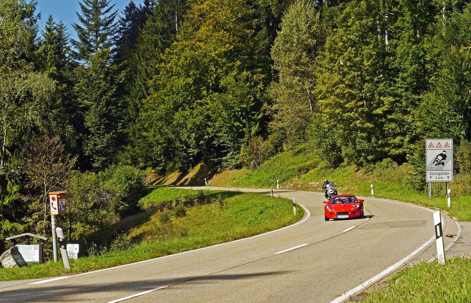 Panasonic Lumix DMC-GH3 sample photo. Schwarzwaldhochstra e, sports car photography