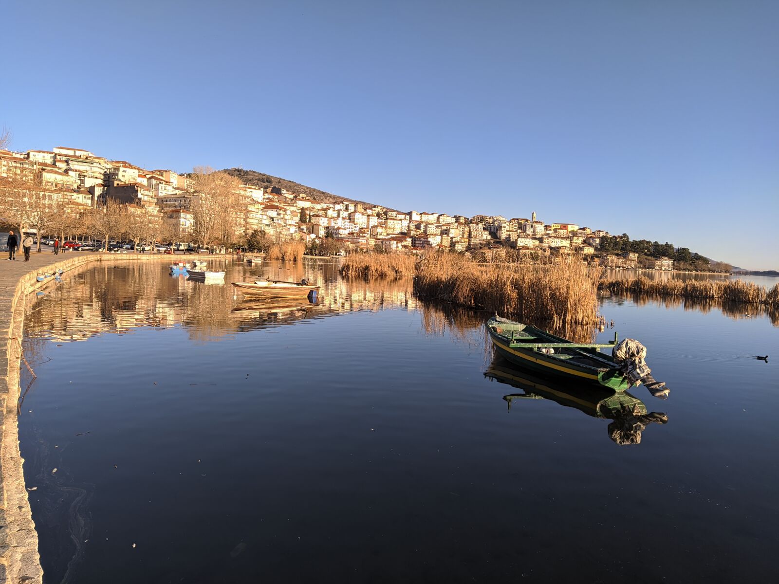 Xiaomi Mi A3 sample photo. Kastoria, landscape, noon photography