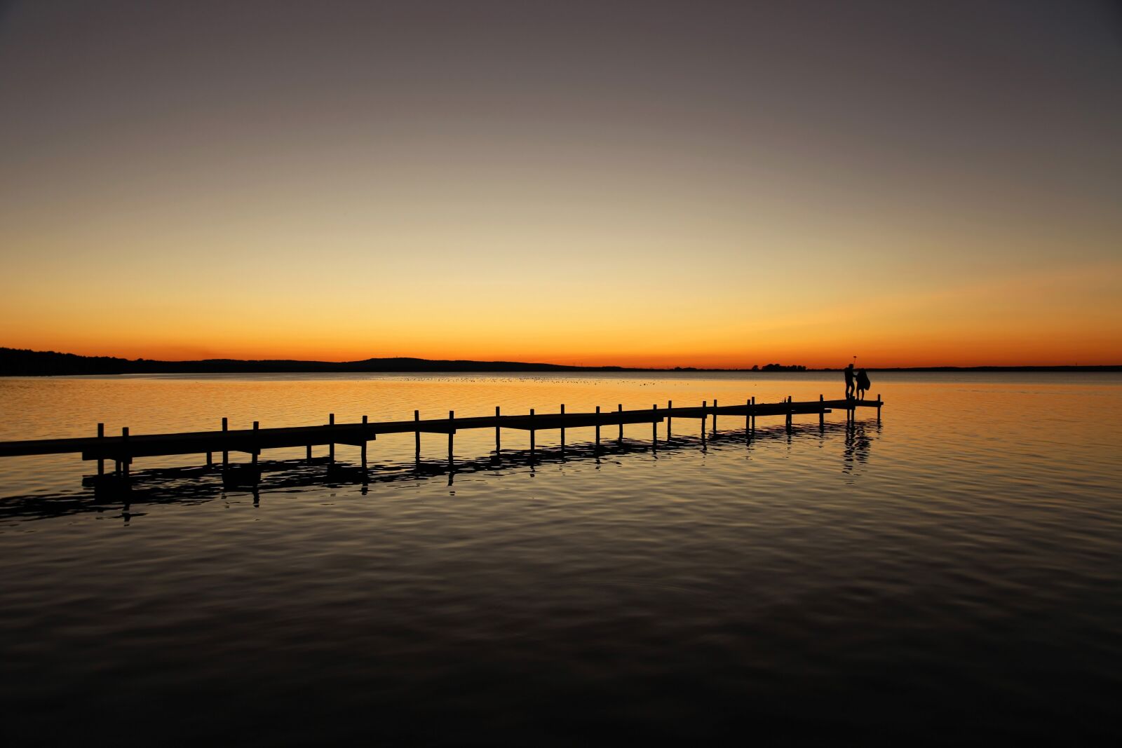 Canon EOS 5D Mark II sample photo. Sunset sea, blue hour photography