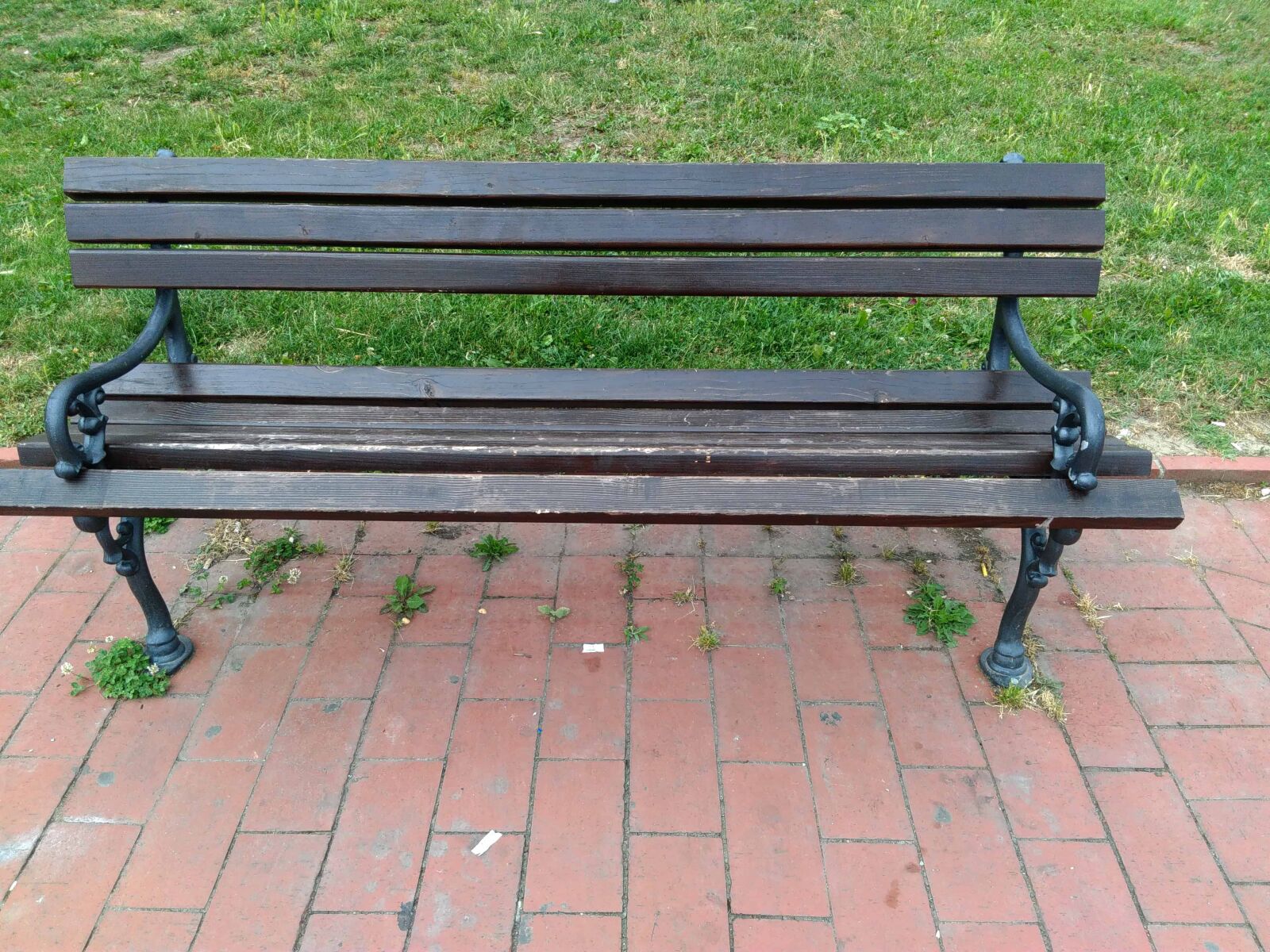 Lenovo S60-A sample photo. Wood, bench, garden, furniture photography