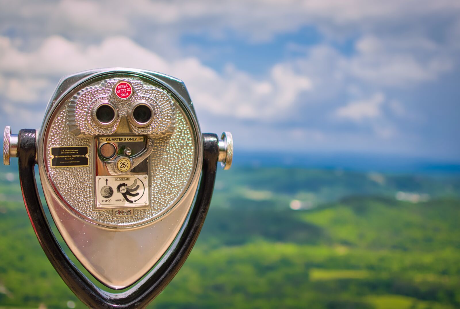 Nikon D5300 sample photo. Coin-operated binoculars, chattanooga, tennessee photography