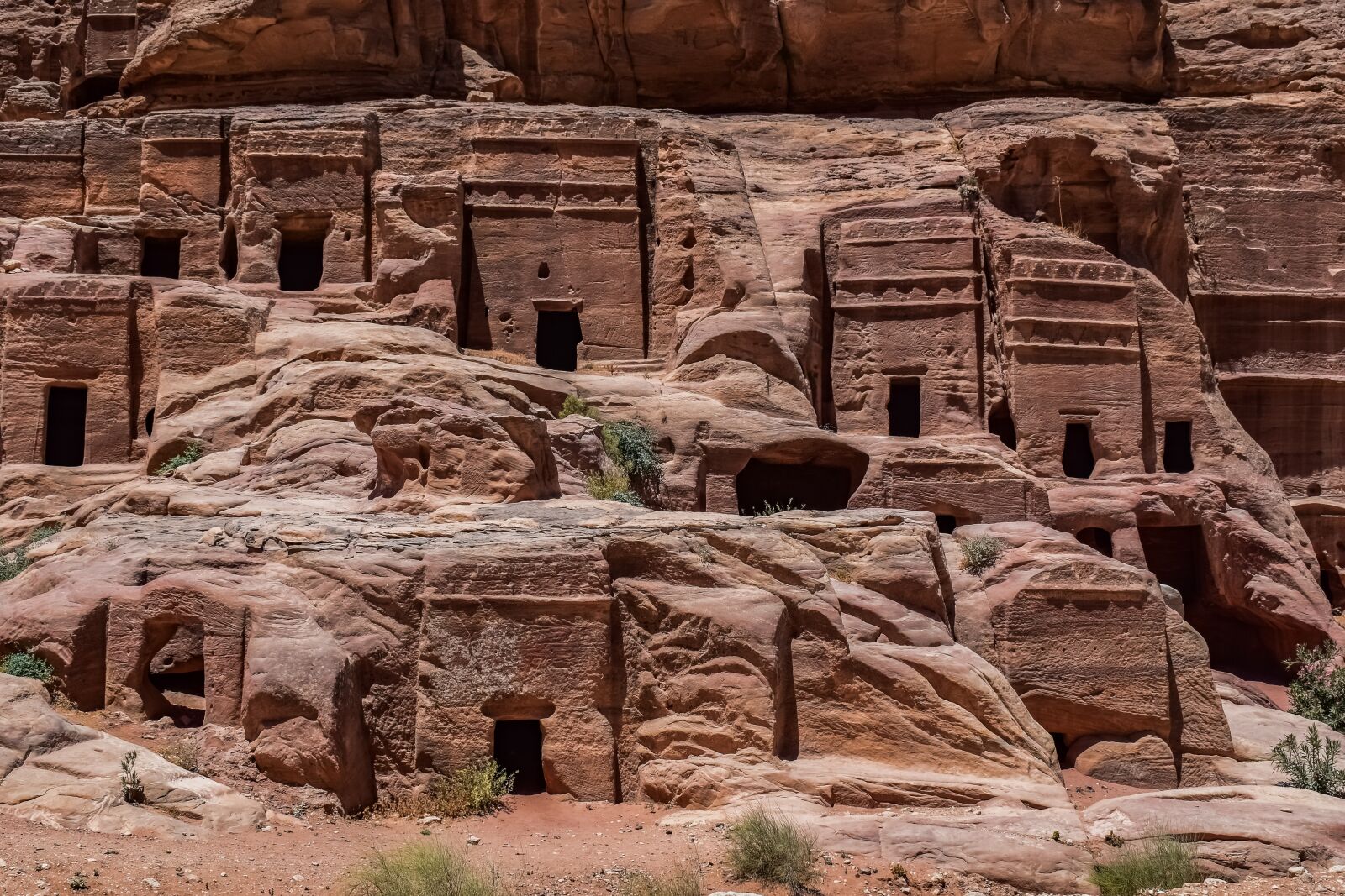Nikon D3300 sample photo. Petra, jordan, caves photography