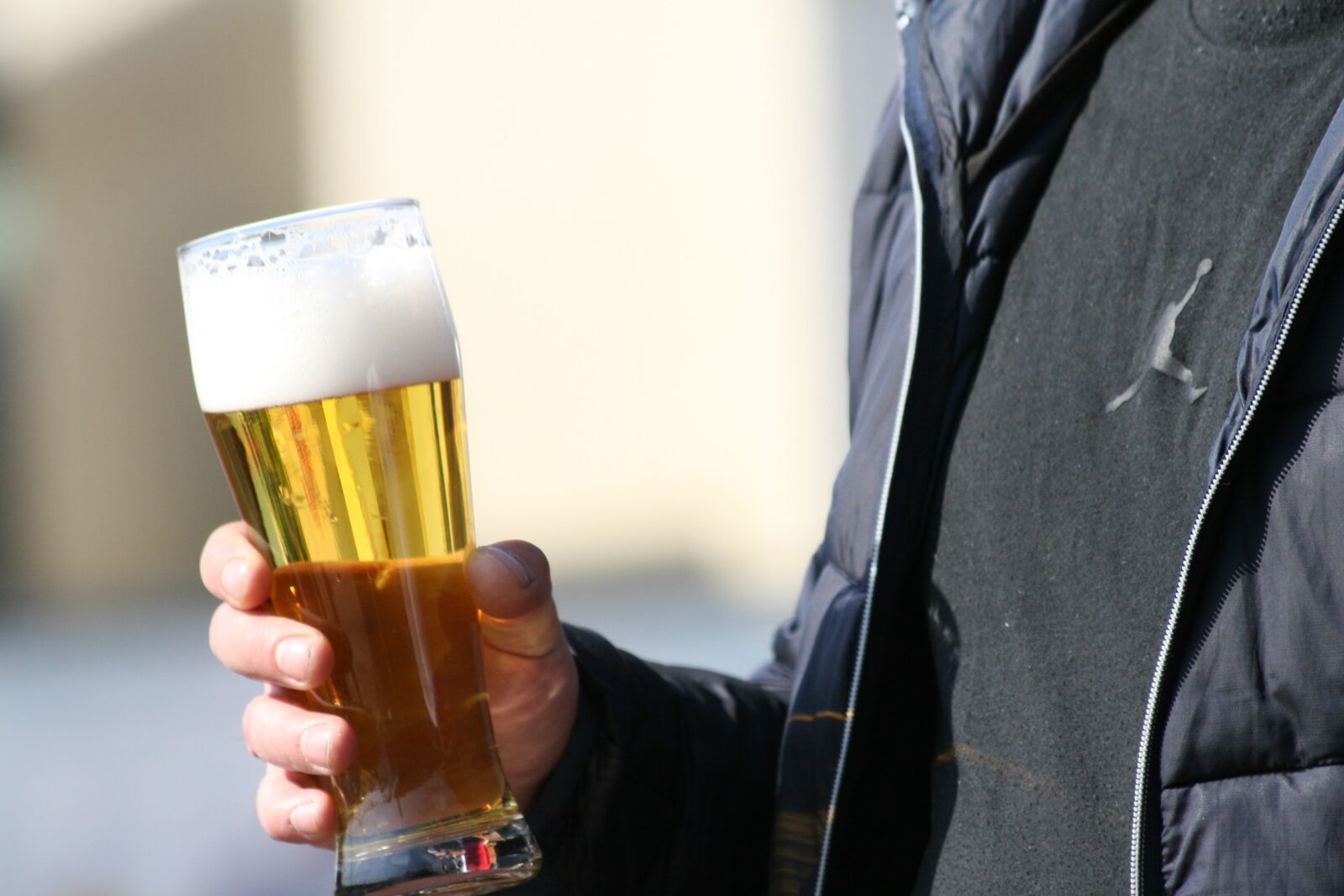 Canon EOS 30D sample photo. Beer, hand, human photography