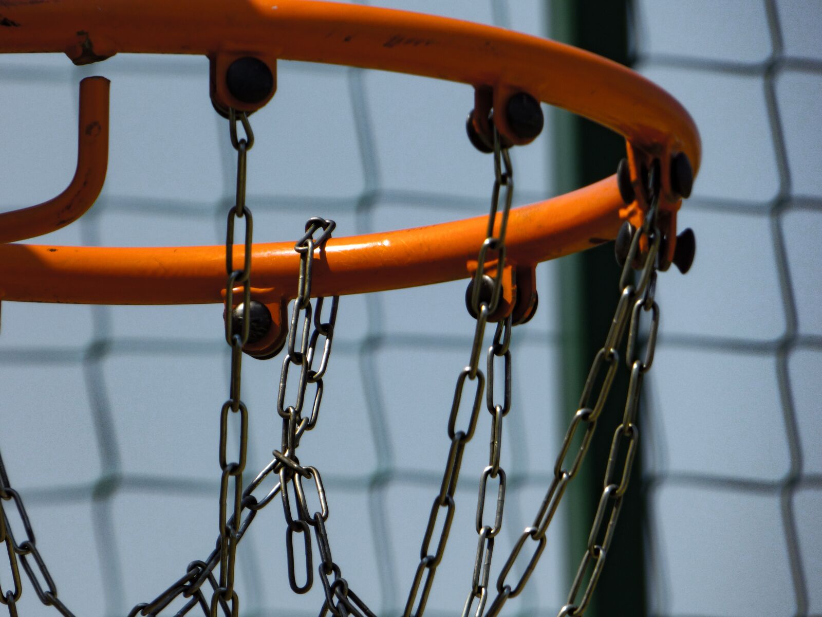 Panasonic DMC-FZ72 sample photo. Basketball, ring, sky photography