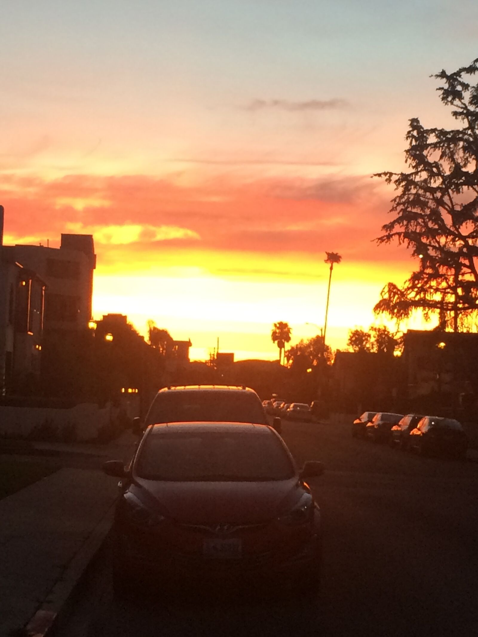 iPhone 5s back camera 4.15mm f/2.2 sample photo. Sunset, city, usa photography