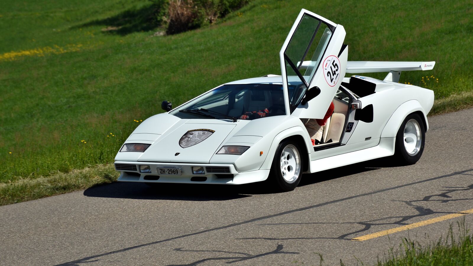 Nikon D5500 sample photo. Lamborghini, sports car, hillclimb photography