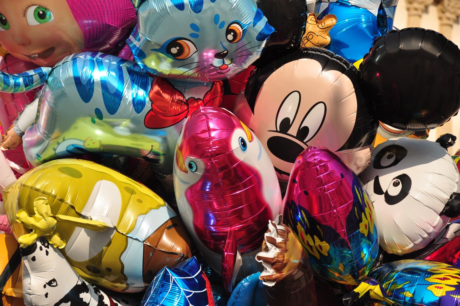 Nikon D90 sample photo. Balloon, fair, children photography