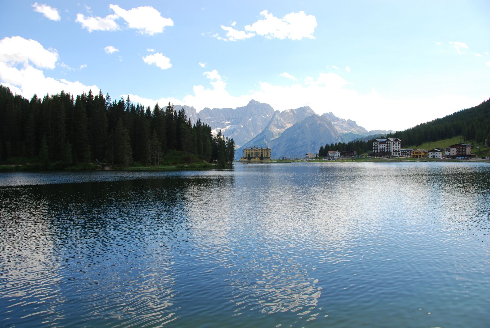 Nikon D80 sample photo. Lake, misurina, water photography