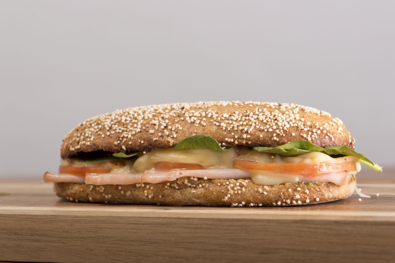 Nikon D3200 sample photo. Pannini, vegetables, breast turkey photography