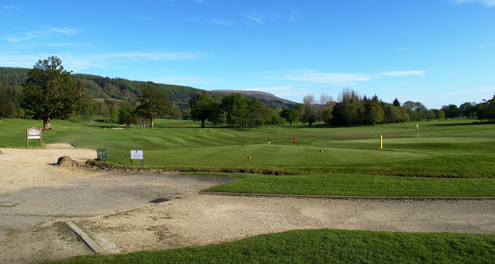 Nikon D5500 sample photo. Scottish golf course, landscape photography