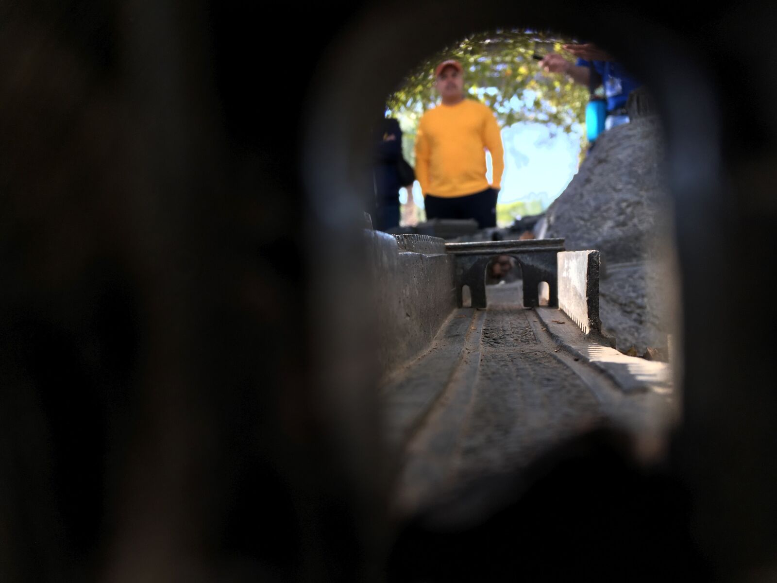 Apple iPhone 6s sample photo. Miniature, tunnel, israel photography