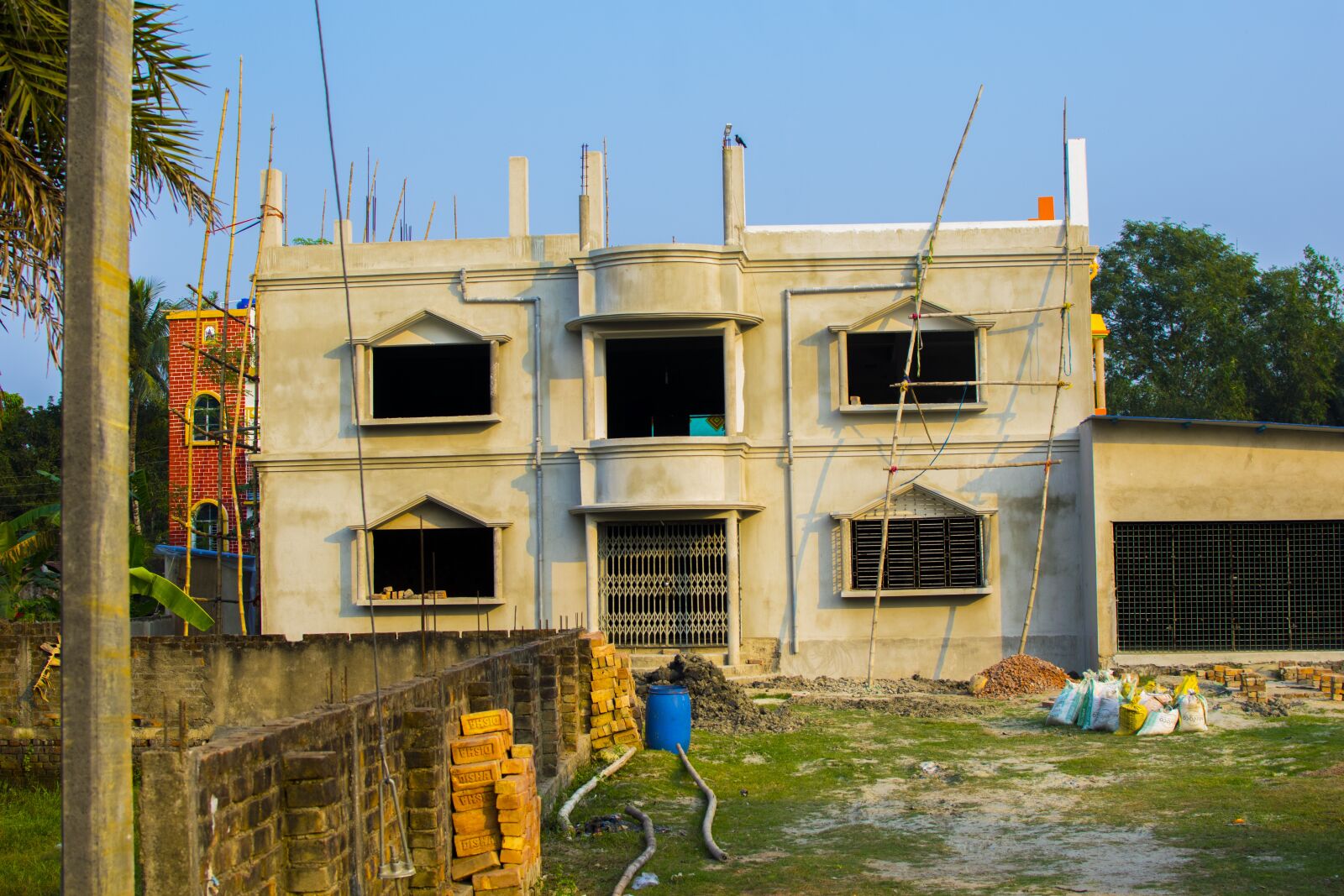 Nikon D5300 sample photo. Building, building making, architecture photography