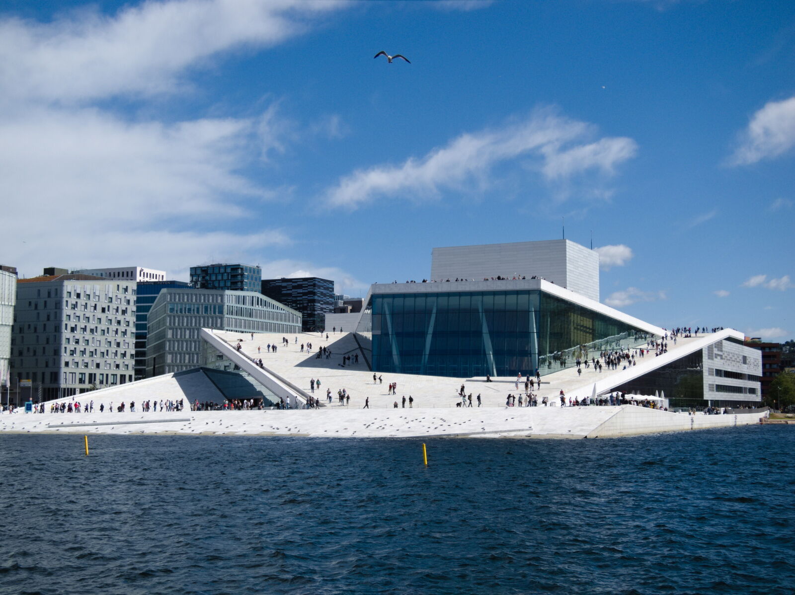 Canon PowerShot S90 sample photo. Oslo opera photography