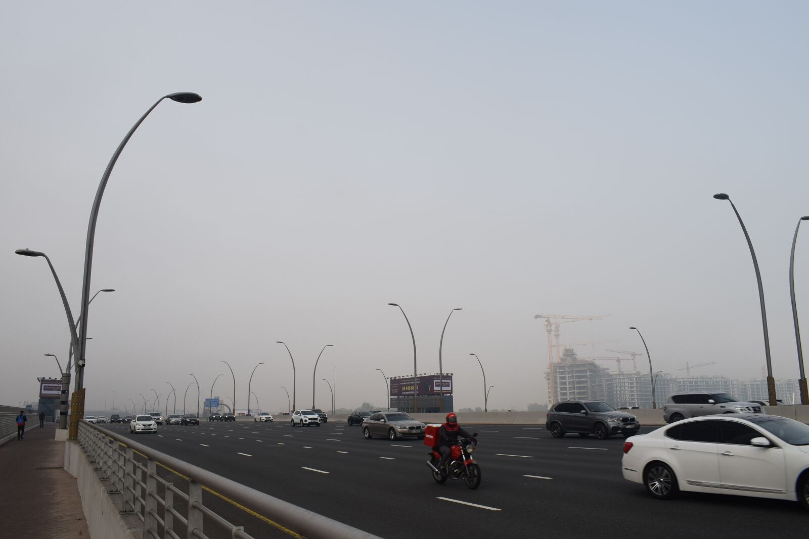 Nikon D5300 sample photo. Foggy weather, city weather photography