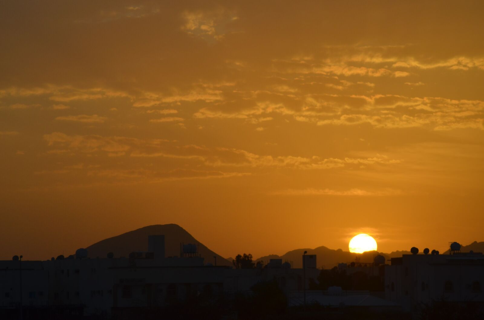 Nikon D5100 sample photo. Sun, set, saudi photography