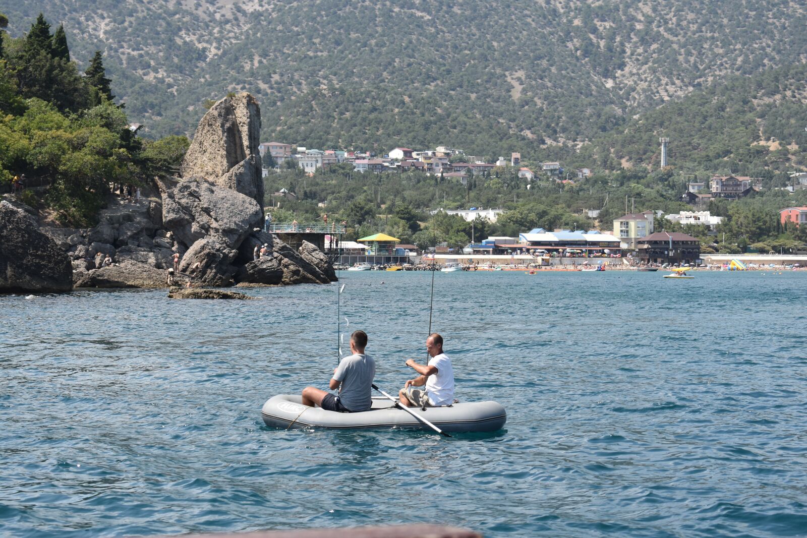 Nikon D3400 sample photo. Fishing, fisherman, boat photography