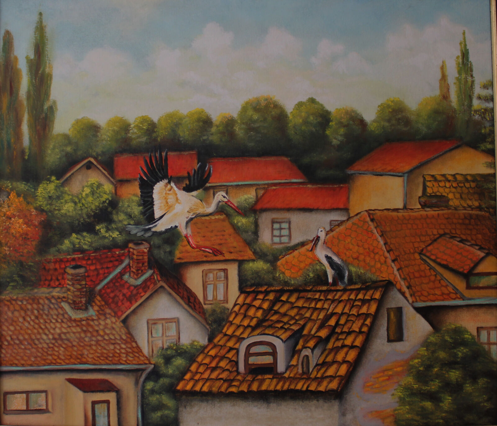 Canon EOS 550D (EOS Rebel T2i / EOS Kiss X4) sample photo. Naive, oil, painting, serbia photography