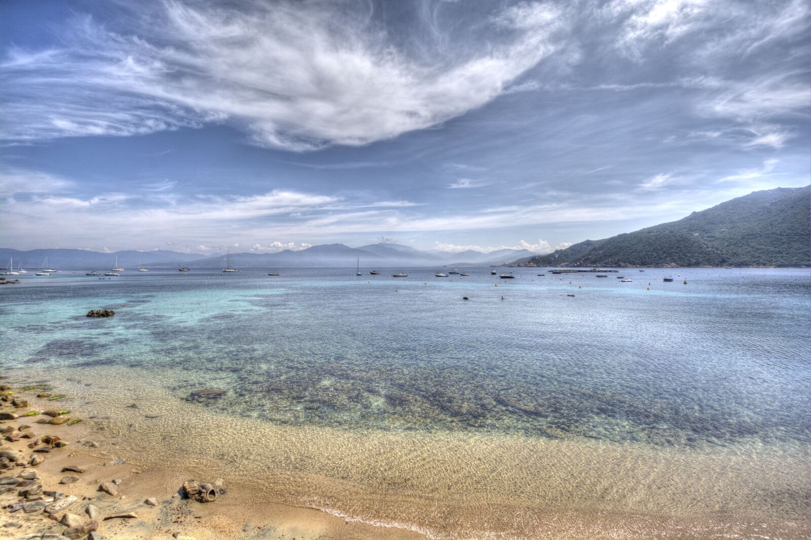 Nikon D7100 sample photo. Beach, corsica, sky photography