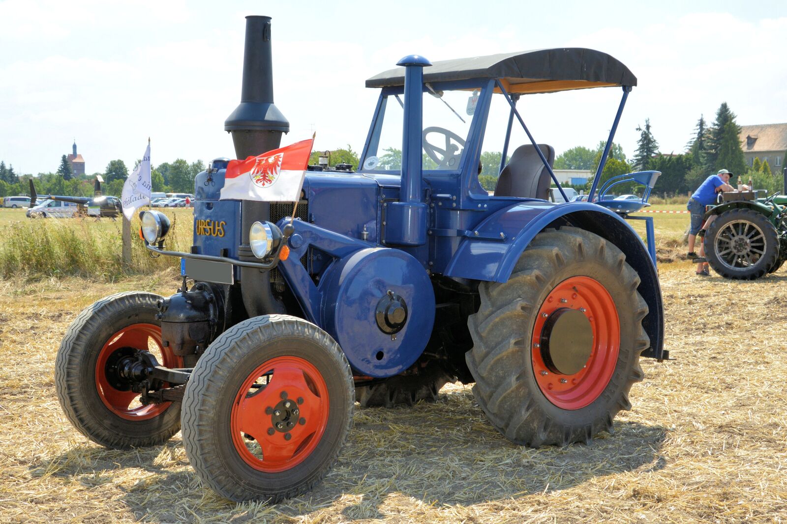 Nikon D3200 sample photo. Tractor, historically, agricultural machine photography