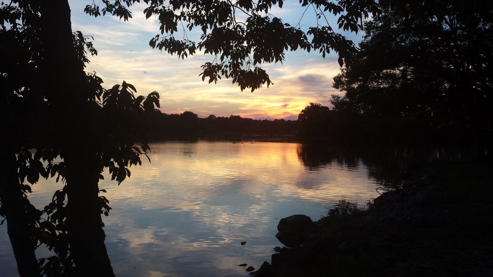 Samsung Galaxy S4 sample photo. River, sunset, coosa river photography