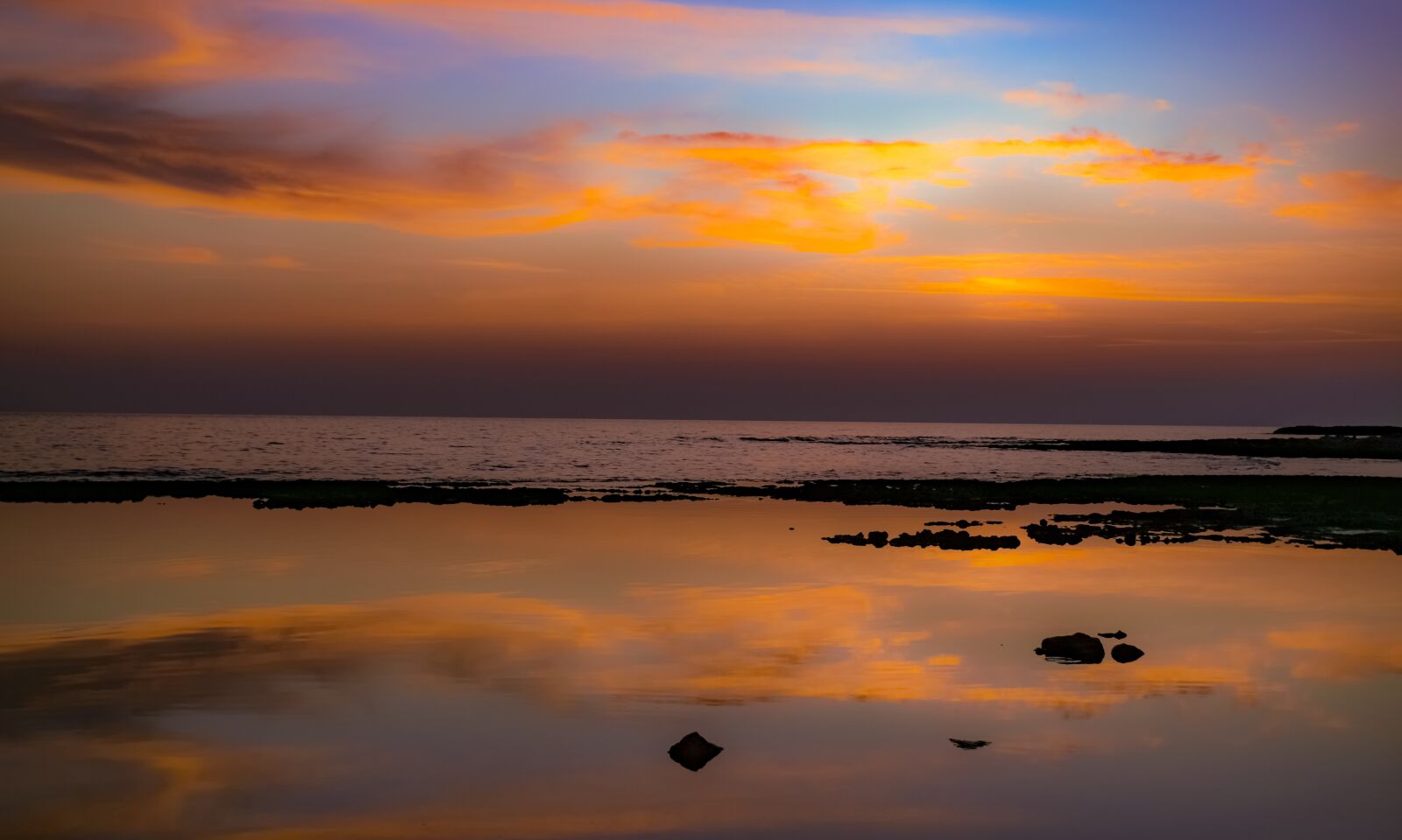 Nikon D3300 sample photo. Sunset, clouds, sea photography