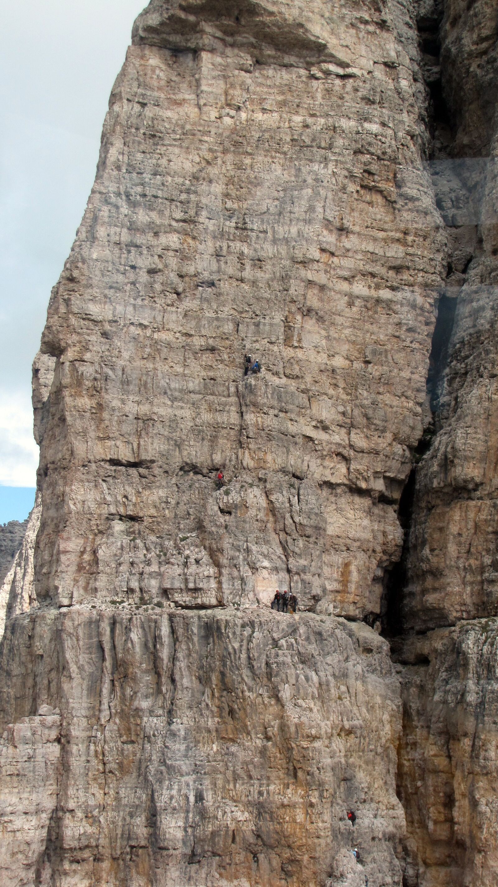 Canon PowerShot SX10 IS sample photo. Dolomites, climb, climber photography