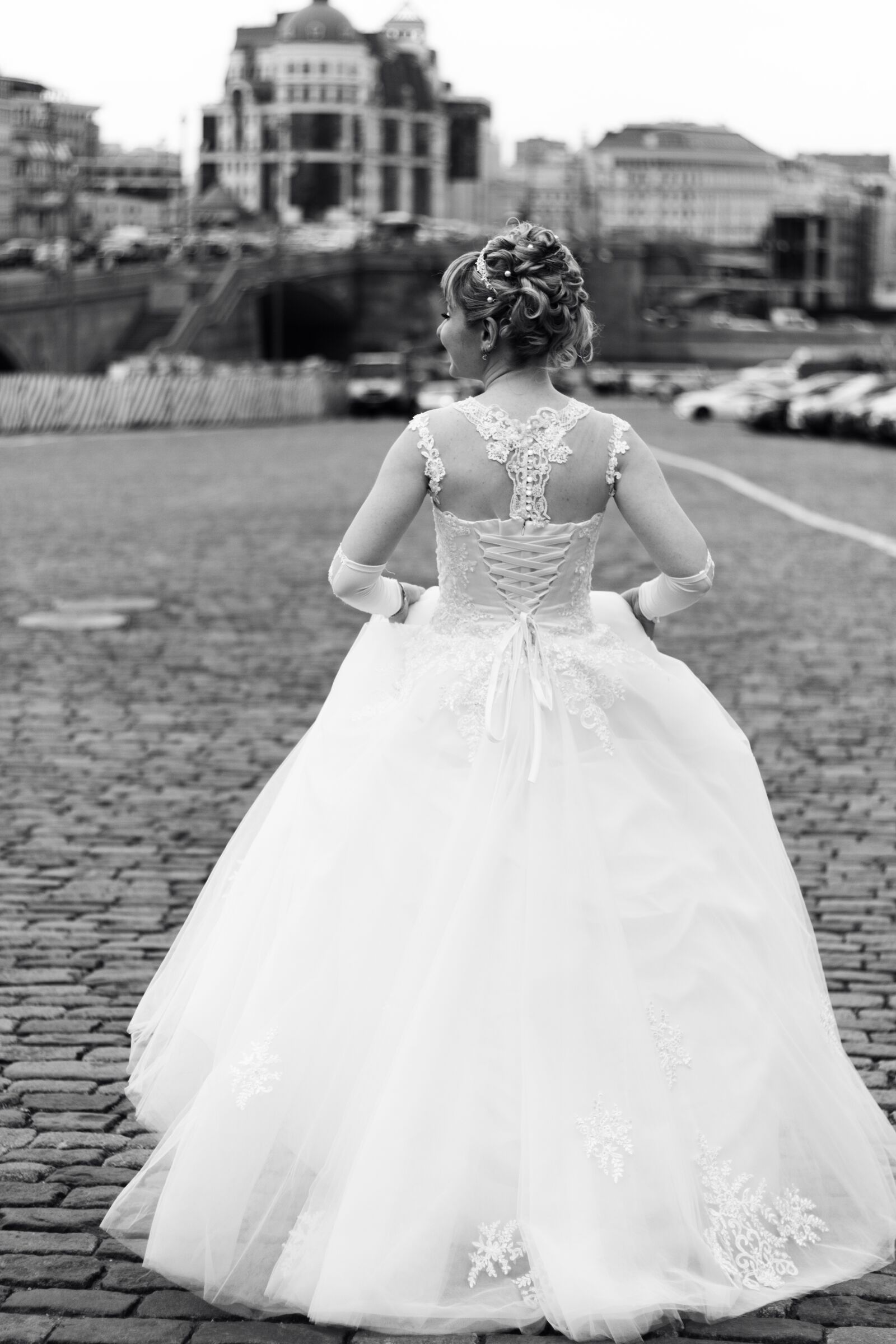 Canon EOS 750D (EOS Rebel T6i / EOS Kiss X8i) sample photo. Wedding, black and white photography
