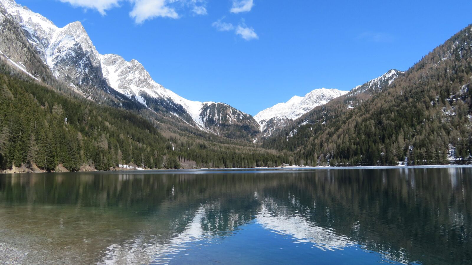 Canon PowerShot SX720 HS sample photo. Antholzer, see, lake photography