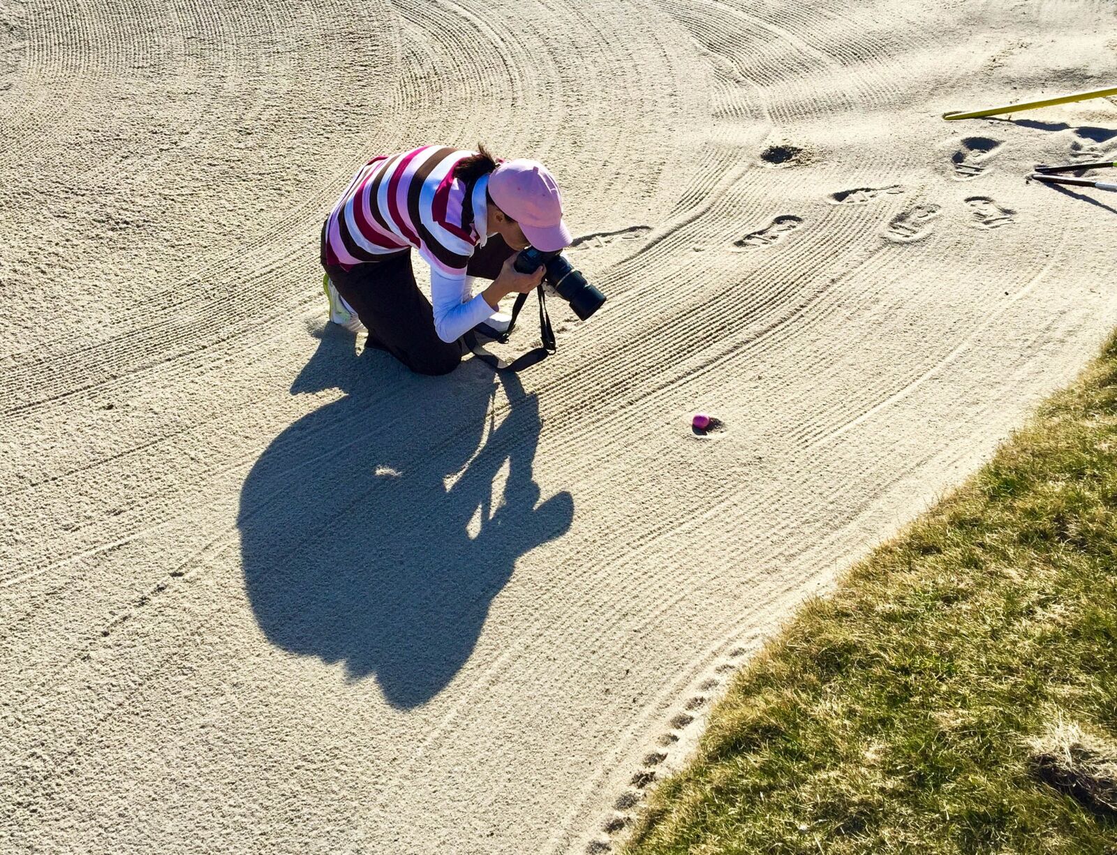 iPhone 6 Plus back camera 4.15mm f/2.2 sample photo. Golf, sport, photographer photography