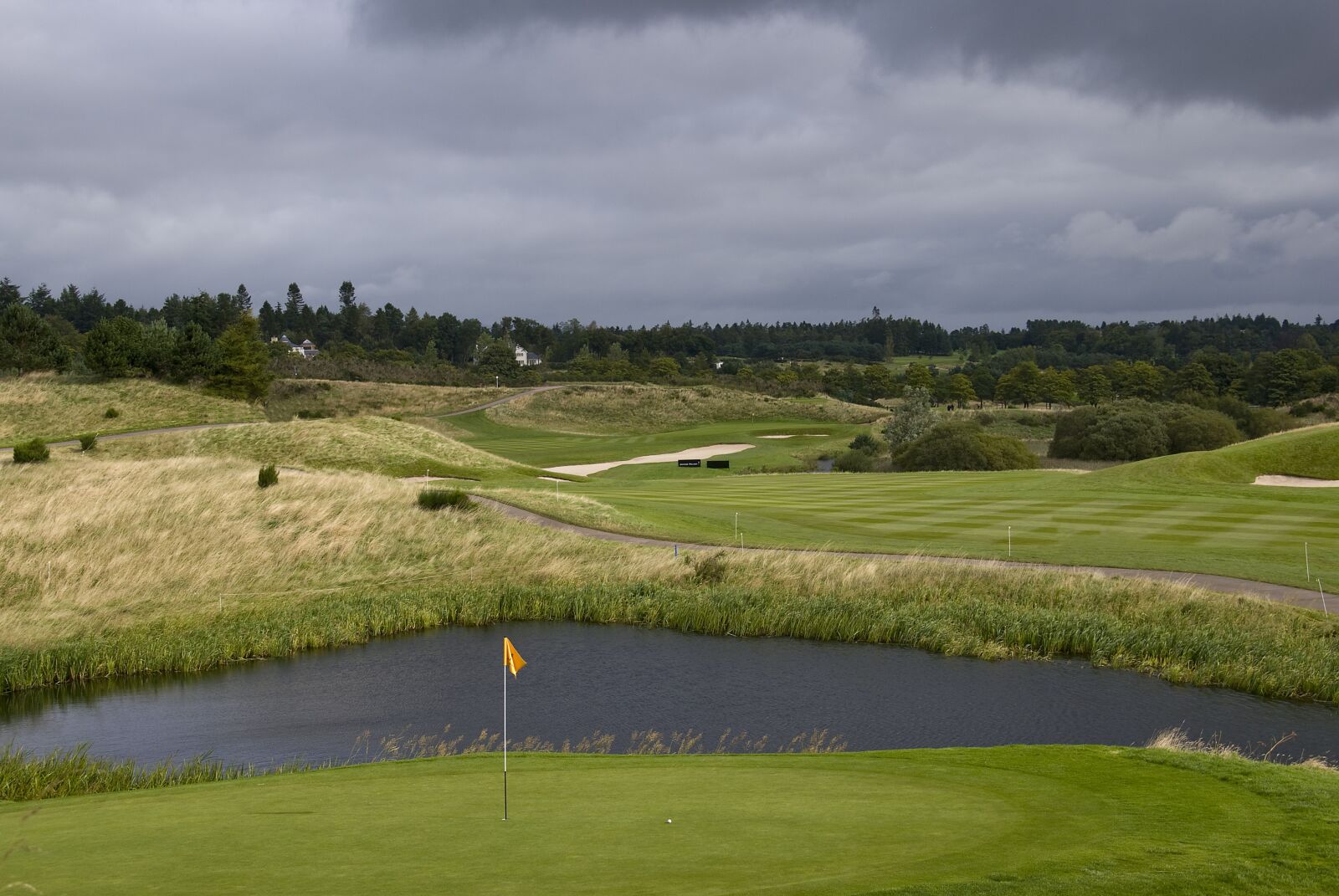 Nikon D60 sample photo. Golf, scotland, gleneagles photography