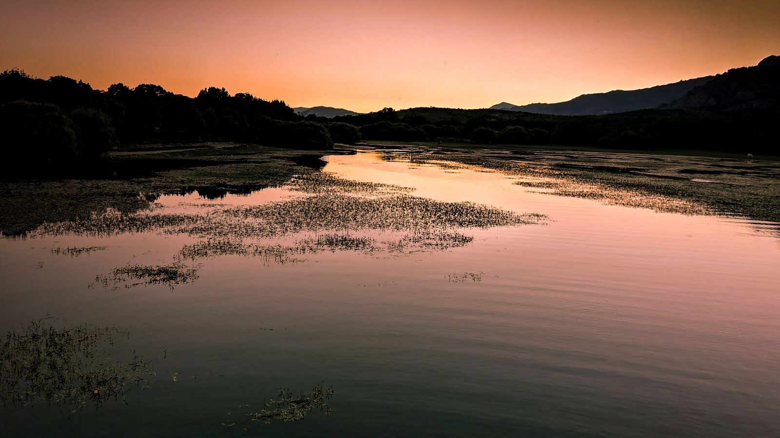HUAWEI CLT-L09 sample photo. Sunset, river, landscape photography