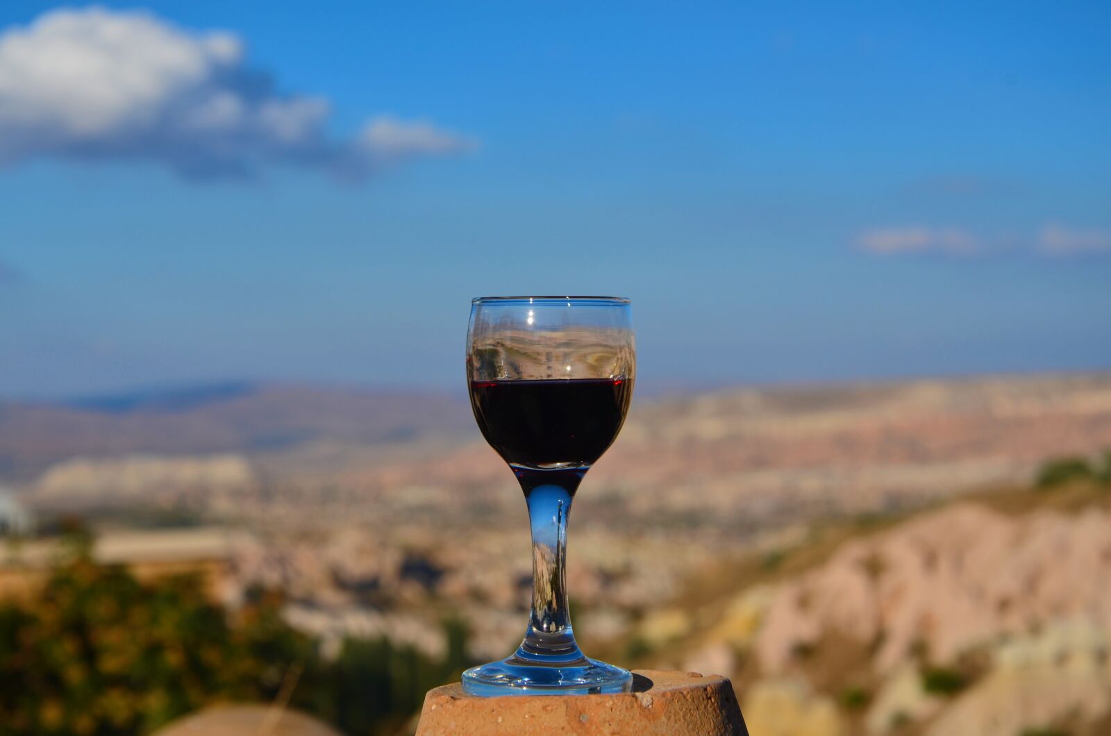 Nikon D5100 sample photo. Cappadocia, panoramic, wine photography
