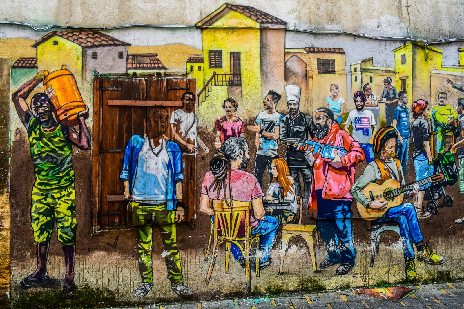 Nikon D3300 sample photo. Graffiti, street, people photography