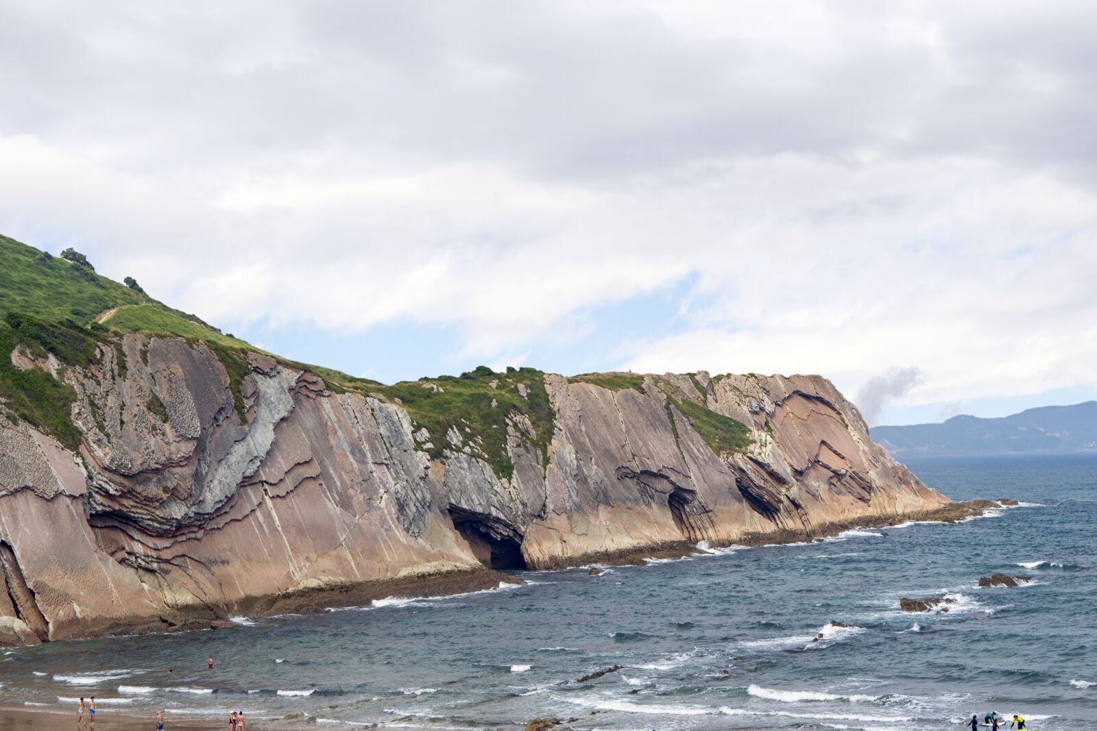 Nikon D3300 sample photo. Sea, cliff, sky photography