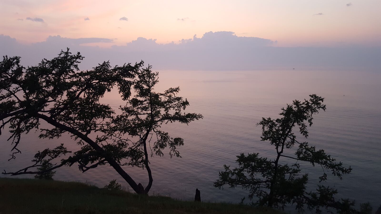 Samsung Galaxy S6 sample photo. Sunset, baikal, lake photography